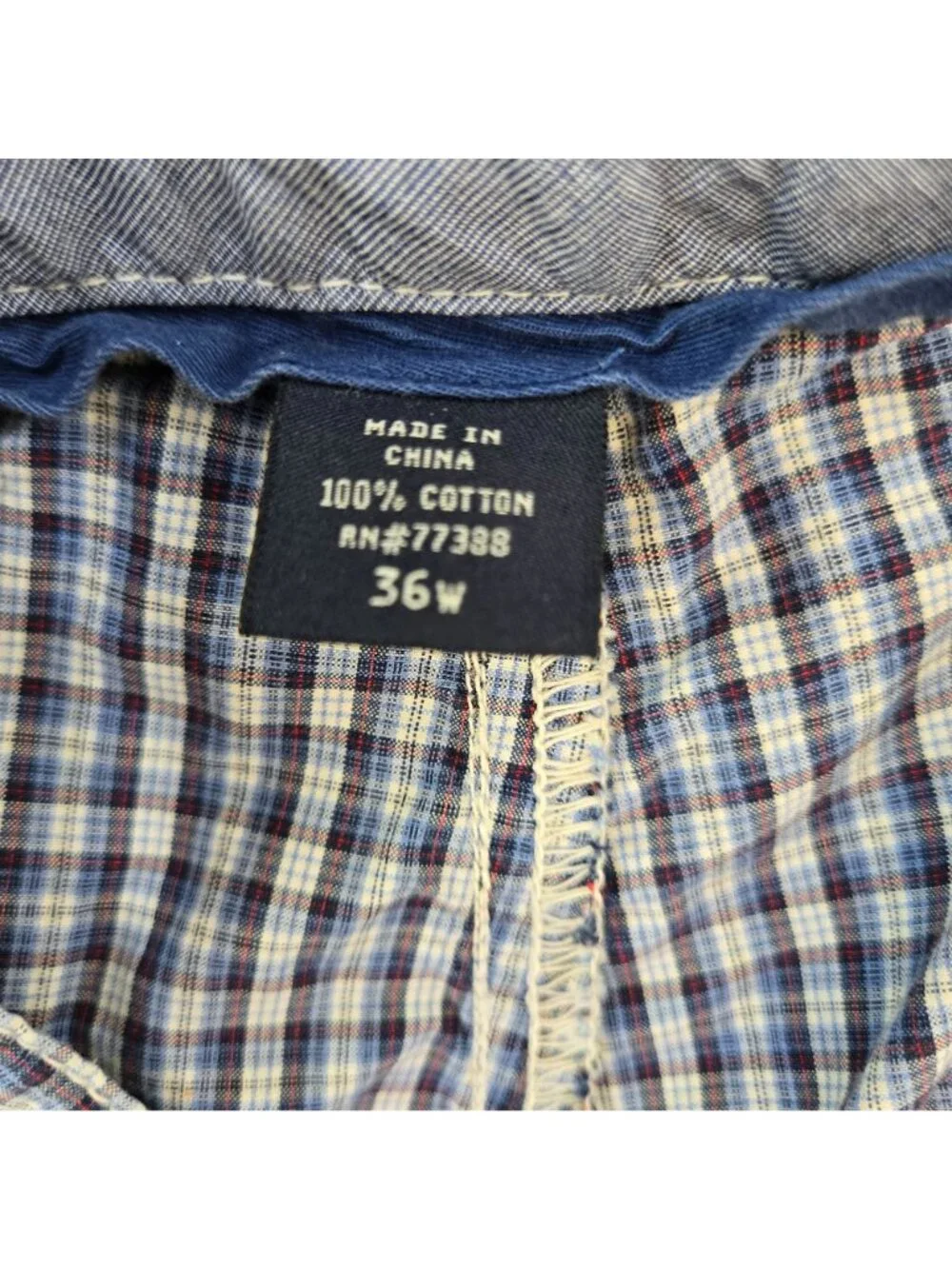 J. Crew Classic Fit Plaid Shorts Size 36